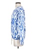 Lou & Grey Print Blue Pullover Sweater Size S - photo 5