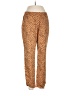 Marine Layer Animal Print Orange Casual Pants Size M - photo 1