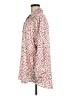 Zara Hearts Pink Long Sleeve Blouse Size M - photo 5