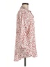Zara Hearts Pink Long Sleeve Blouse Size M - photo 4