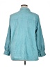 Catherines 100% Polyester Teal 3/4 Sleeve Blouse Size 1X - photo 2