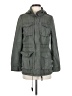 Divided by H&M 100% Cotton Green Jacket Size 2 - photo 1