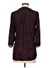 Maurices 100% Polyester Burgundy 3/4 Sleeve Blouse Size XS - photo 2