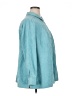 Catherines 100% Polyester Teal 3/4 Sleeve Blouse Size 1X - photo 4