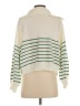 Shein 100% Acrylic Stripes Ivory Pullover Sweater Size S - photo 2