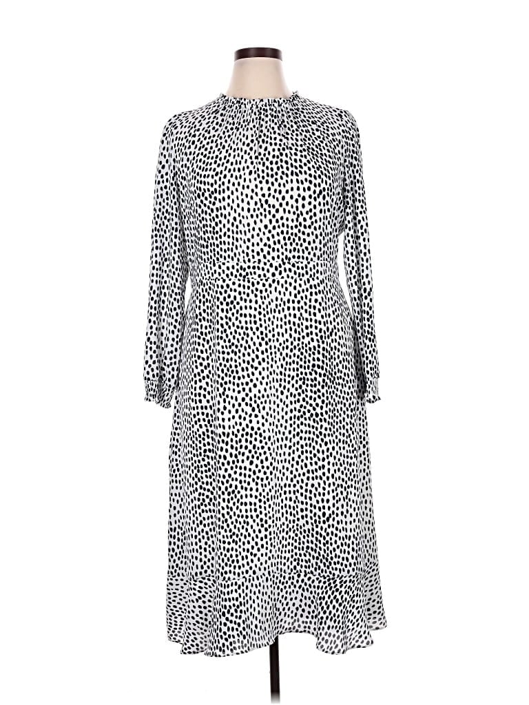 Pre-owned J.crew Factory Store Casual Dress In Gray