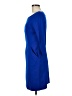 Gap Solid Blue Casual Dress Size 6 - photo 5