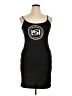 Bebe Black Casual Dress Size XL - photo 1