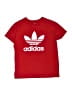 Adidas Red Short Sleeve T-Shirt Size 8 - 10 - photo 1