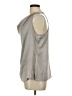 Last Tango 100% Polyester Gray Sleeveless Blouse Size L - photo 5