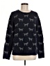Joe Fresh Print Black Pullover Sweater Size M - photo 1