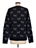 Joe Fresh Print Black Pullover Sweater Size M - photo 2
