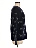 Joe Fresh Print Black Pullover Sweater Size M - photo 4