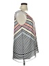 CAbi 100% Polyester Chevron-herringbone Multi Color Silver Sleeveless Top Size XL - photo 4