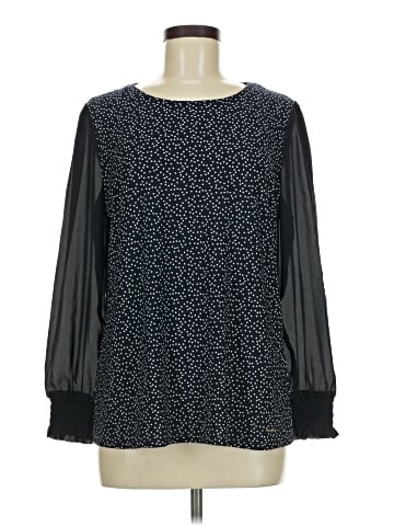 Anne Klein Long Sleeve Blouse (view 1)