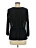 Halogen Black 3/4 Sleeve Blouse Size M - photo 2