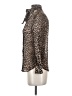 Paige Animal Print Brown Long Sleeve Blouse Size S - photo 5