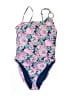 Lilly Pulitzer Floral Blue One Piece Swimsuit Size M (estimated) - photo 1