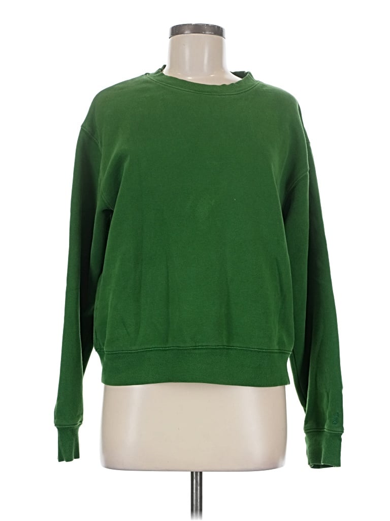Pre-owned Tna Sweatshirt In Green