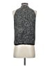 Tory Burch 100% Silk Silver Sleeveless Silk Top Size 2 - photo 2