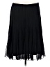 ECI Solid Black Formal Skirt Size 6 - photo 1