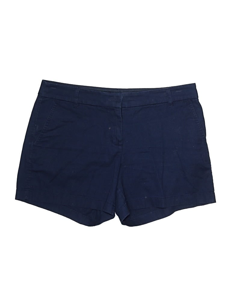 Pre-owned J.crew Factory Store Shorts In Blue