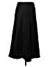 Renee C. Solid Black Formal Skirt Size S - photo 2