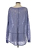 Free People Blue Long Sleeve Blouse Size S - photo 2
