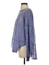Free People Blue Long Sleeve Blouse Size S - photo 5