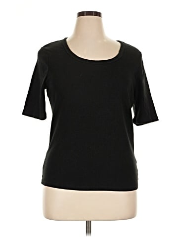 Time and Tru 3/4 Sleeve T-Shirt (view 1)