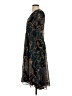 Ann Taylor 100% Polyester Print Black Cocktail Dress Size 0 - photo 5