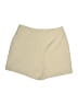 Assorted Brands 100% Polyester Solid Ivory Khaki Shorts Size 4 - photo 2