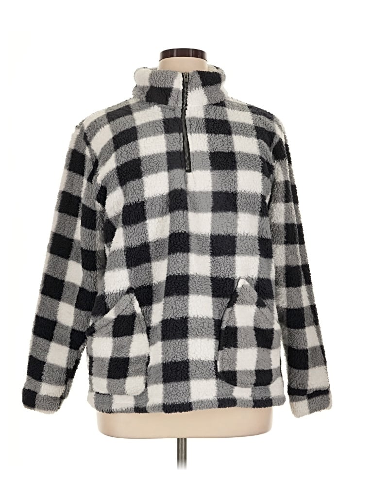 Pre-owned Natural Reflections Pullover Sweater In White
