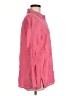Kate Hill 100% Linen Pink Long Sleeve Button-Down Shirt Size M - photo 4