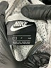 Nike 100% Polyester Tie-dye Gray Track Jacket Size S - photo 6