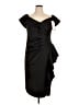 Xscape Black Cocktail Dress Size 16 - photo 1