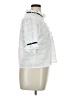 BCBGMAXAZRIA 100% Polyester White Short Sleeve Top Size XL - photo 4