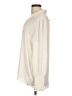 Express 100% Polyester Ivory Long Sleeve Blouse Size L - photo 5