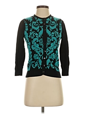 August Silk Cardigan (view 1)