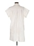 MNG 100% Cotton Ivory Short Sleeve Blouse Size M - photo 2