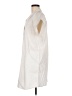 MNG 100% Cotton Ivory Short Sleeve Blouse Size M - photo 5