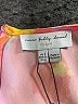 Never Fully Dressed 100% Polyester Print Orange Cocktail Dress Size 4 - photo 7