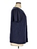 Papermoon Blue Short Sleeve Blouse Size 1XL - photo 4