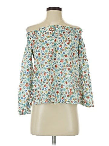 Liberty Art Fabrics for J.Crew 3/4 Sleeve Blouse (view 1)