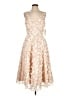 Eliza J 100% Polyester Ivory Cocktail Dress Size 10 - photo 1