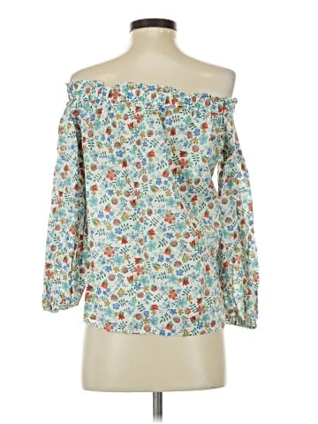 Liberty Art Fabrics for J.Crew 3/4 Sleeve Blouse (view 2)