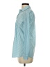 J. McLaughlin Stripes Blue Long Sleeve Blouse Size XS - photo 5