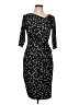 Signature Polka Dots Black Cocktail Dress Size 10 - photo 1