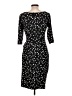 Signature Polka Dots Black Cocktail Dress Size 10 - photo 2