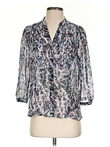 Christopher & Banks 3/4 Sleeve Blouse (view 1)